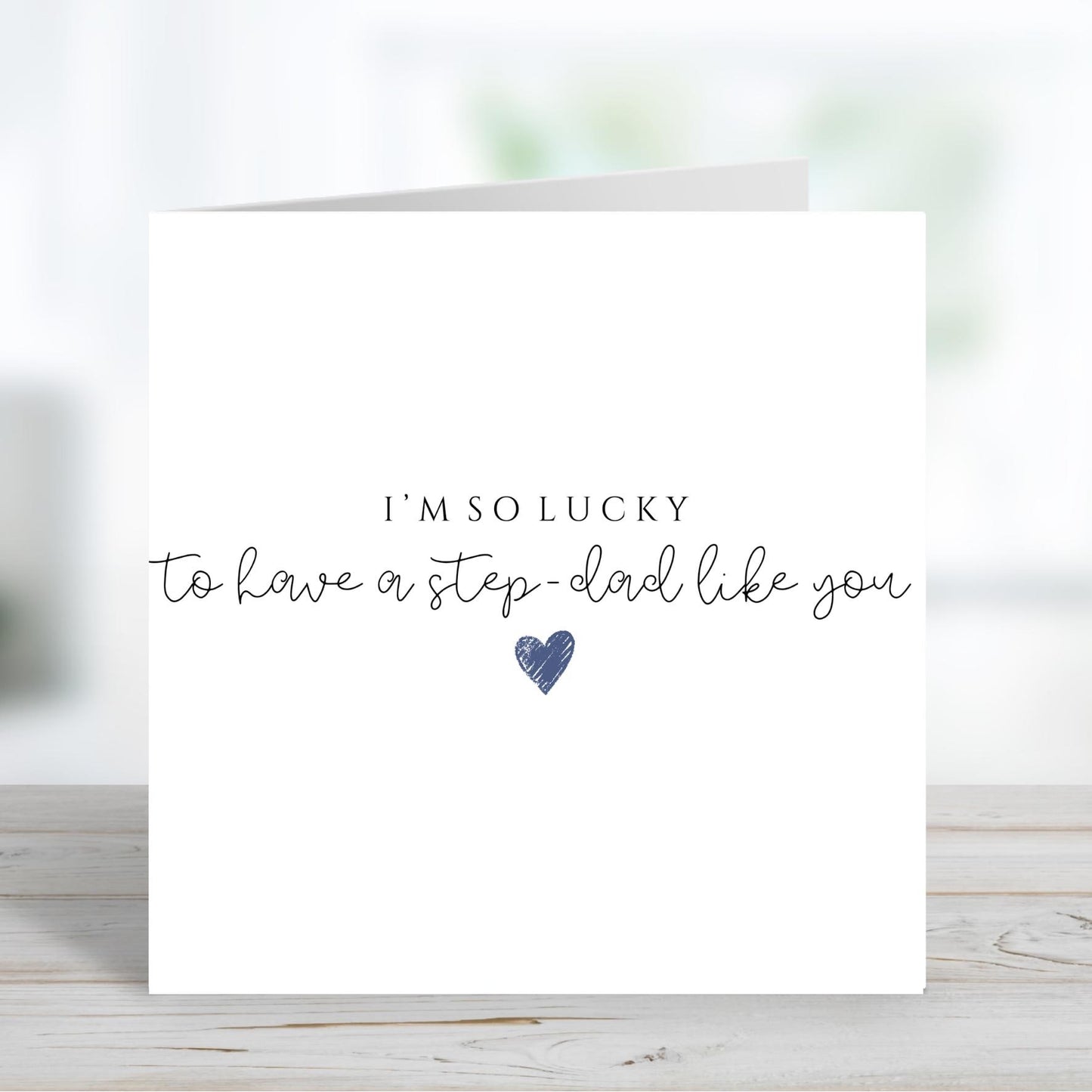 Step-Dad Fathers Day Card, Fathers Day Card