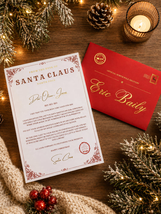 Personalised Letter From Santa