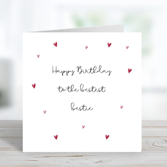 Bestie Birthday Card, Best Friend Birthday Card