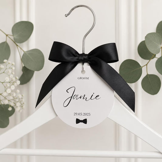 Wedding Hanger Tags, Tags for Wedding, Wedding Name Cards, Wedding Hangers
