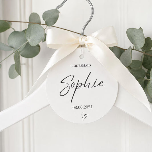 Wedding Hanger Tags, Tags for Wedding, Wedding Name Cards, Wedding Hangers